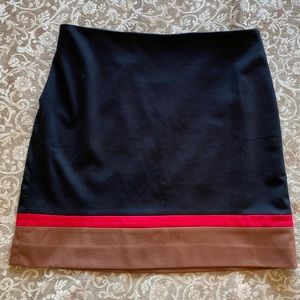 NWT Loft Color block skirt